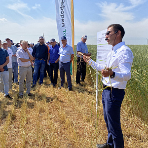 Фотогалерея Оперативные посещения производственных площадок Syngenta и демонстрация высокоэффективной посевной и почвообрабатывающей техники HORSCH на базе ООО "СП Ашкадарский" в Мелеузовском районе.